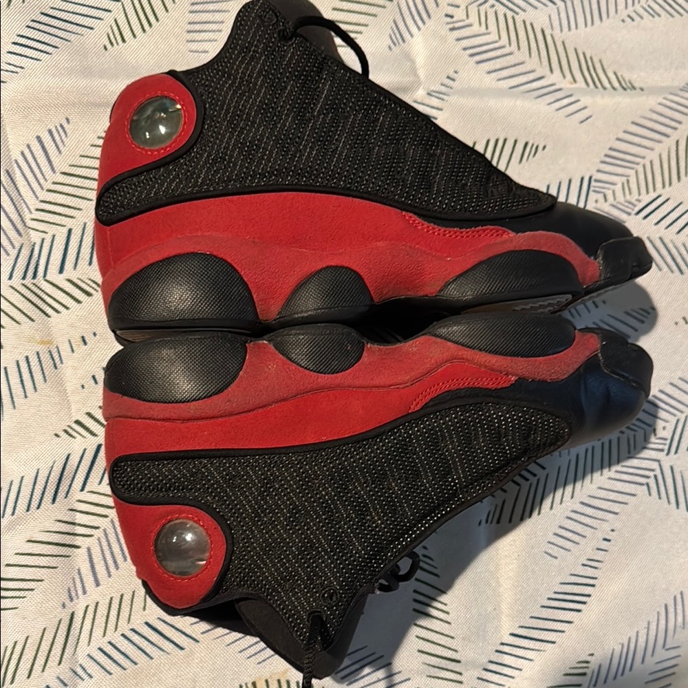 Air Jordan XIII Black and Red Sneakers